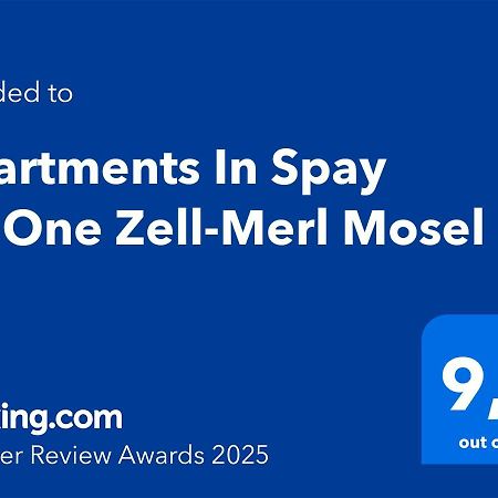 Apartments In Spay Bigone Zell-Merl Mosel Exterior photo